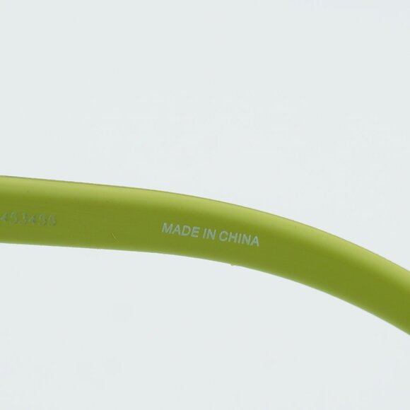 Emporio Armani EA4133 57536R Sunglasses Rubber/Green Square Frame, Green Lenses - Picture 9 of 10